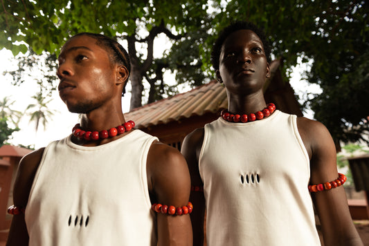 "HWÈ" Scarification Tank Top